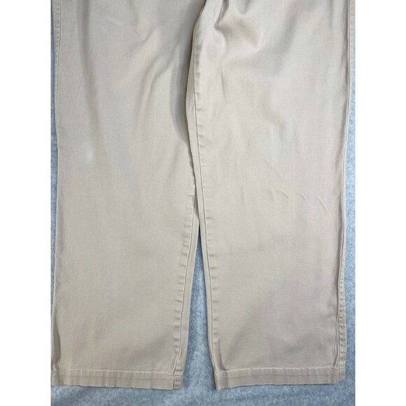 Additions by Chicos Ladies Khaki Twill Pants Size 12 Short Pants - Picture 10 of 15